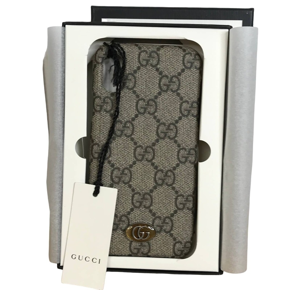 Gucci Ophidia Tessuto iPhone Monogram X/XS Case NIB‎